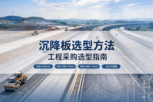 花垣沉降板选择方法